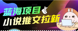 个人工作室创业项目：小说推文拉新项目可批量做【详细教程】外面收费6880-虚拟货源网